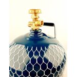 Dujų balionas 5kg griliui buitiniu ventiliu (tuščias)