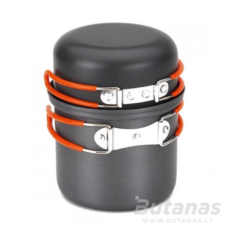 puodelis-fire-maple-fmc-207 (1) Turistinių indų komplektas 1 asmeniui Fire-Maple FMC-207