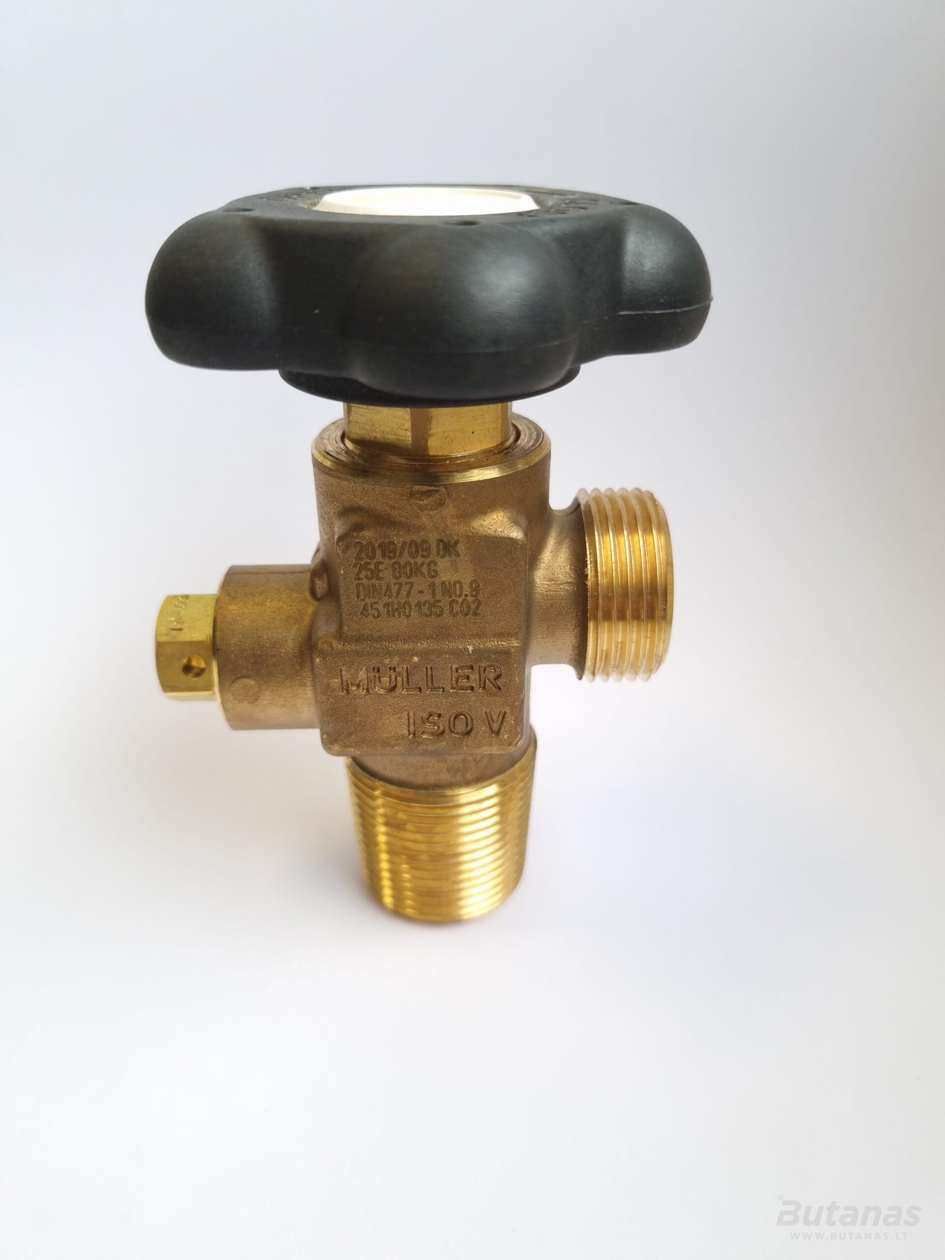 angliarugstes_ventilis_25E_sriegis_34 (2) Angliarūgštės baliono ventilis 25E pajungimas 3/4 (didelis sriegis)