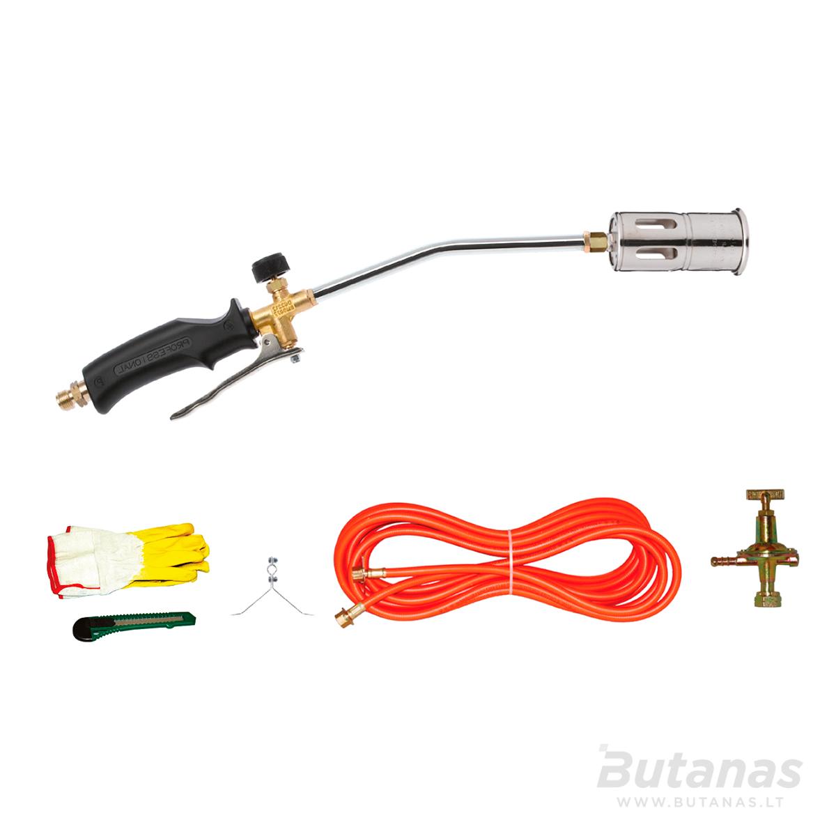 stogo_degiklis_IDEALGAS_91CM_su_zarna_ir_reduktoriumi_komplektas stoginis degiklis idealgas