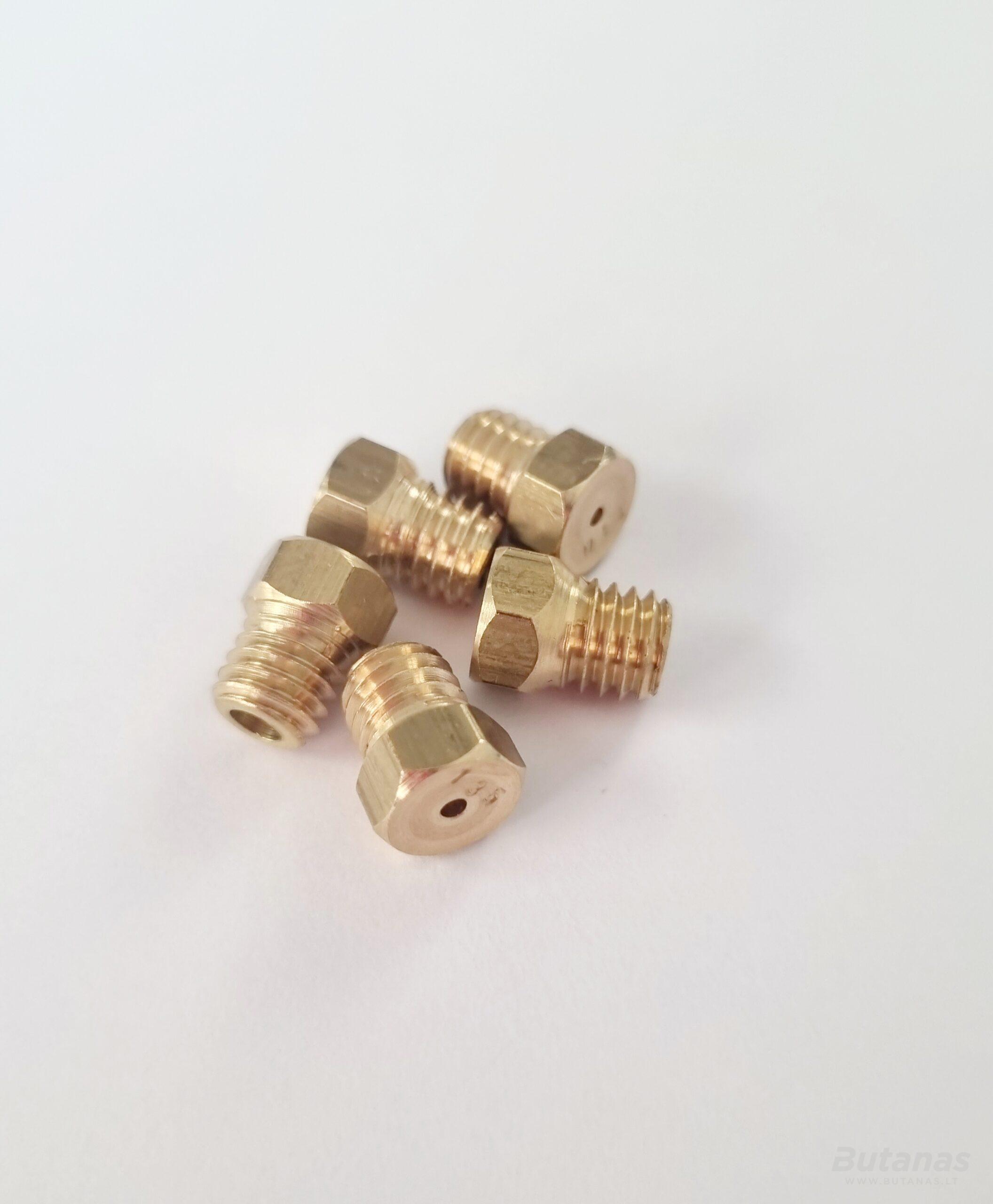 purkstukai_gamtinems_dujoms_M6x1 (1) Purkštukų komplektas viryklėms gamtinėms (miesto) dujoms M6x1