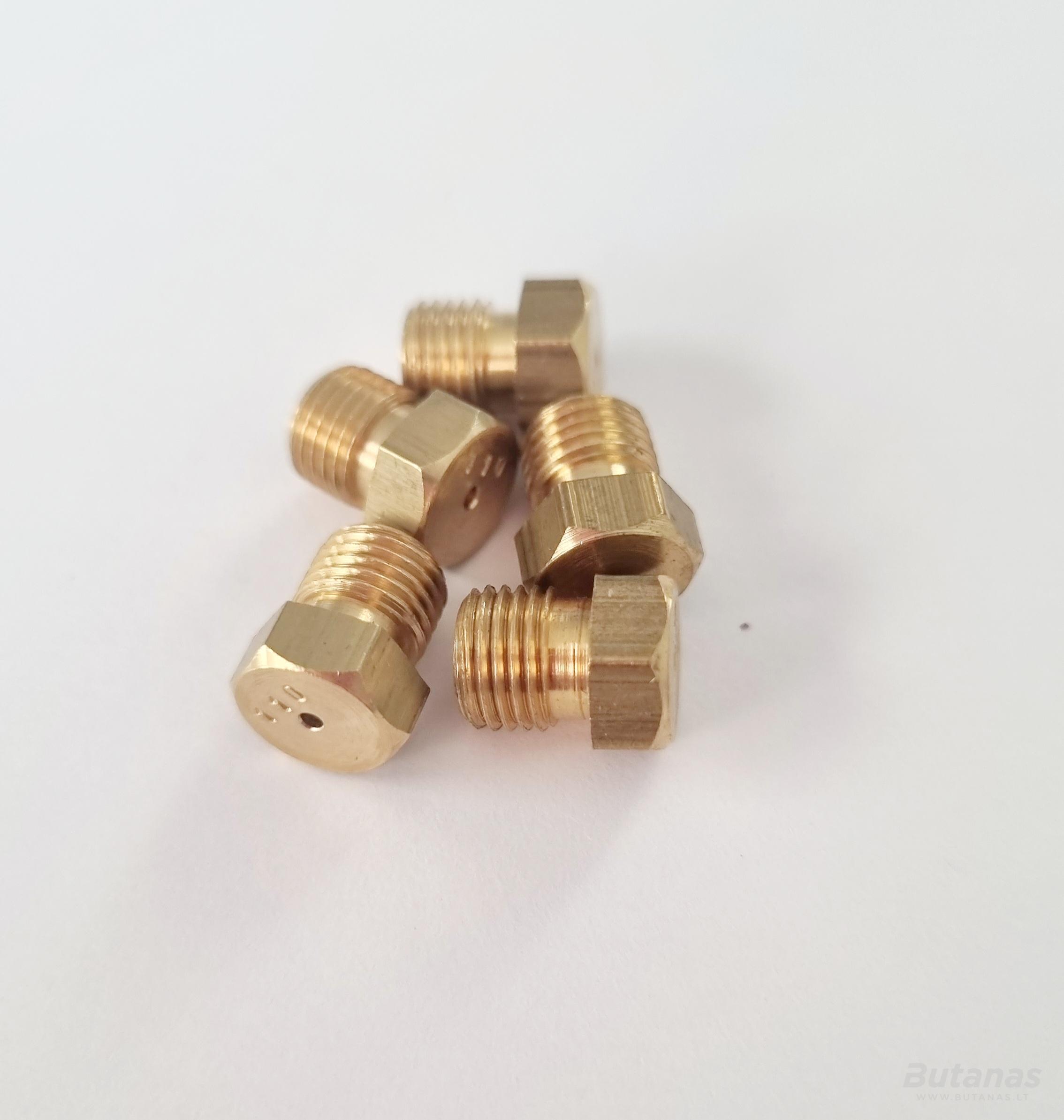 purkstukai_gamtinems_dujoms_M7x0,75 (1) Purkštukų komplektas viryklėms gamtinėms (miesto) dujoms M7x0,75