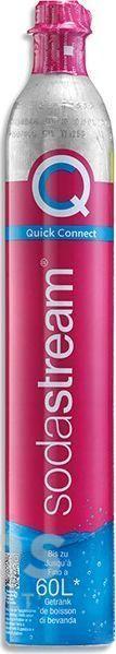 sodastream_quic_connect SodaStream Quick Connect CO2 angliarūgštės balionėlis (rožinis)