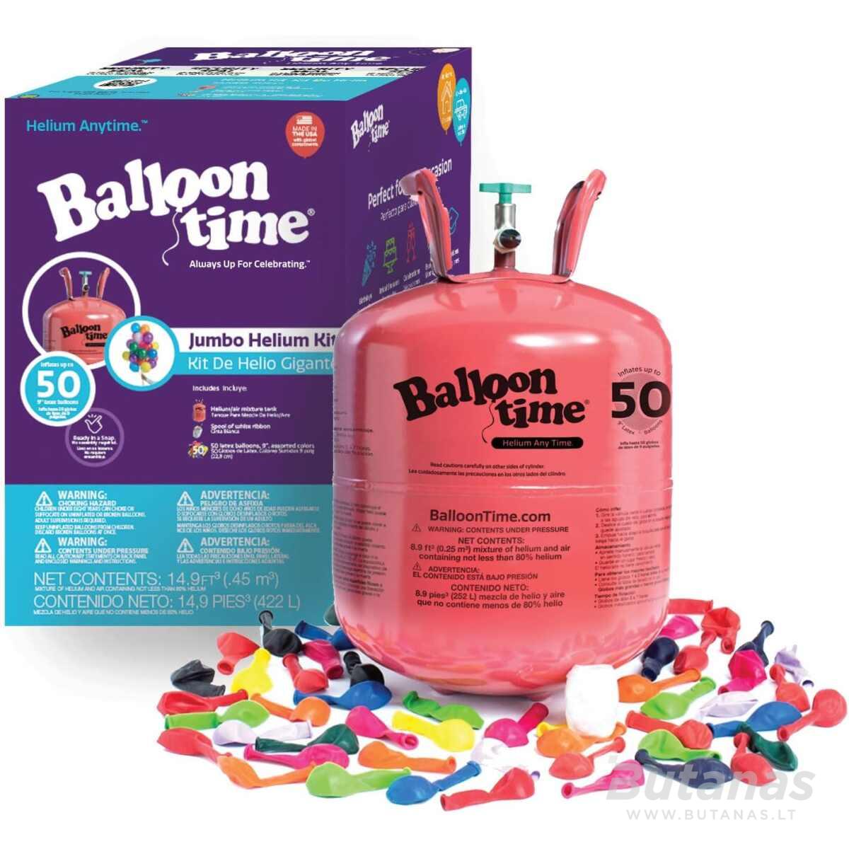 Helio dujos „Balloon Time 50"