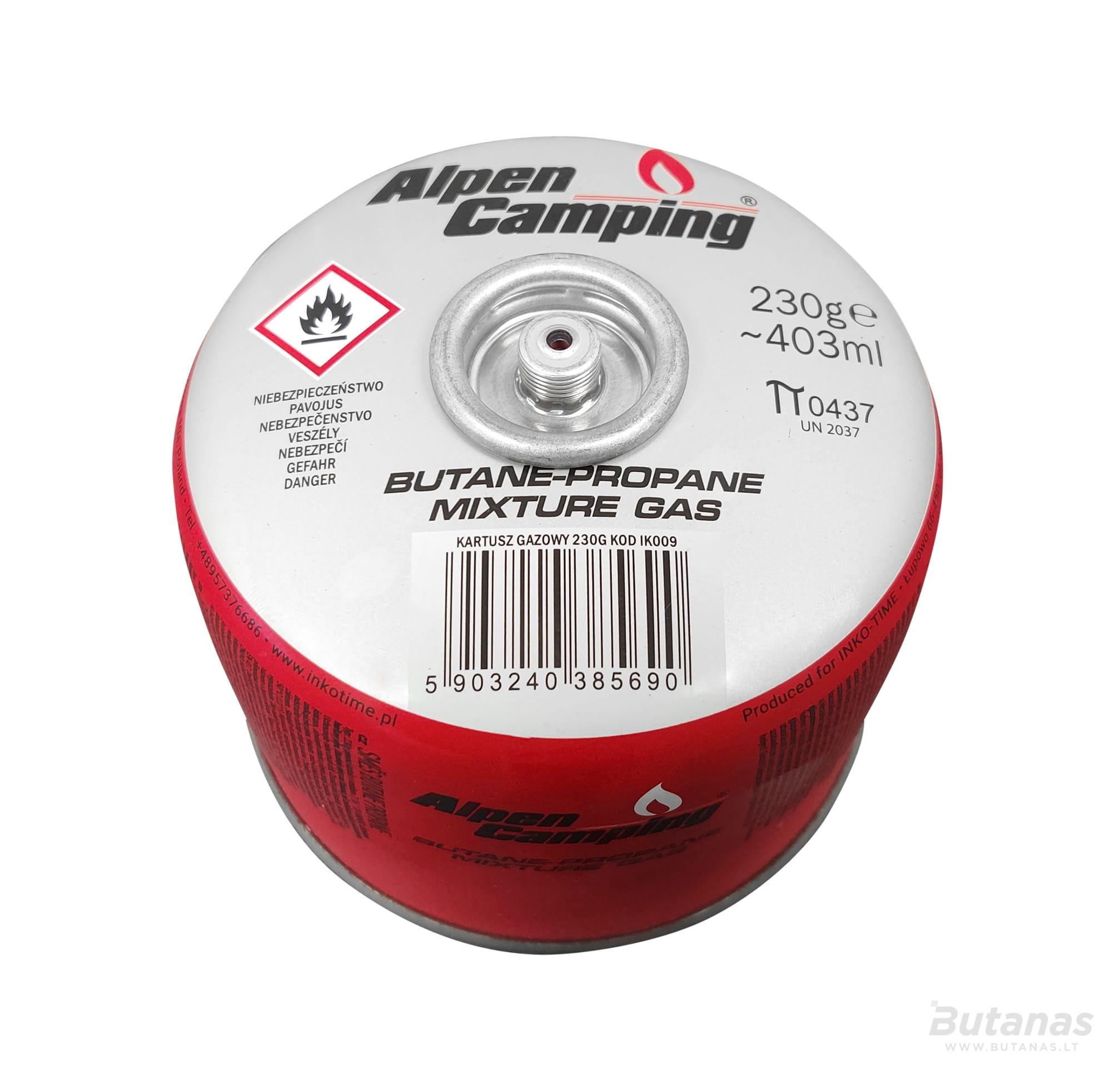 kartusz_gazowy_230g_alpen_camping_01 Dujų kasetė 230g Alpen Camping sriegis 7/16