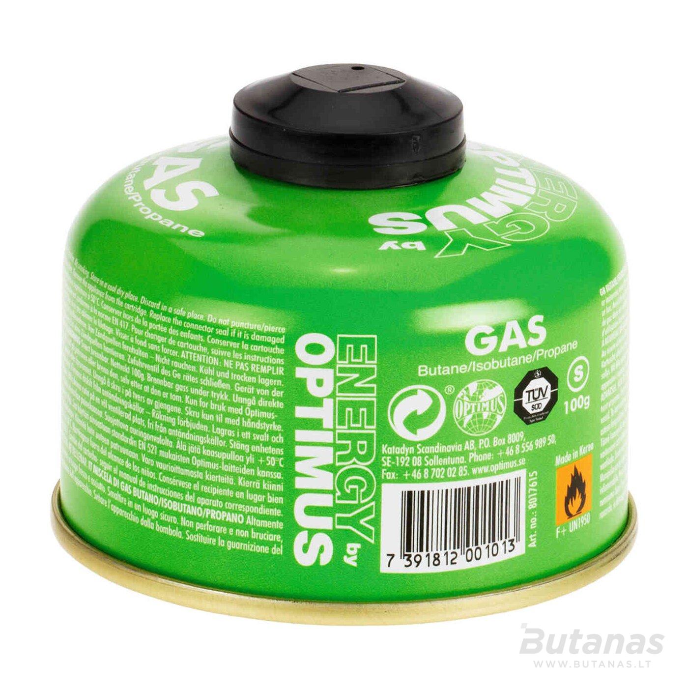 optimus-gas-kartusche-s-100g Optimus turistinis dujų balionas 100 g