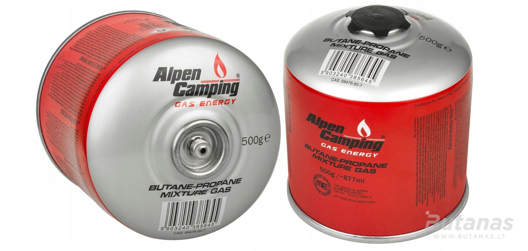 duju_balionelis_alpen_camping_500g (1) Komplektas: 2 vnt. balionėlių Alpen Camping 500g