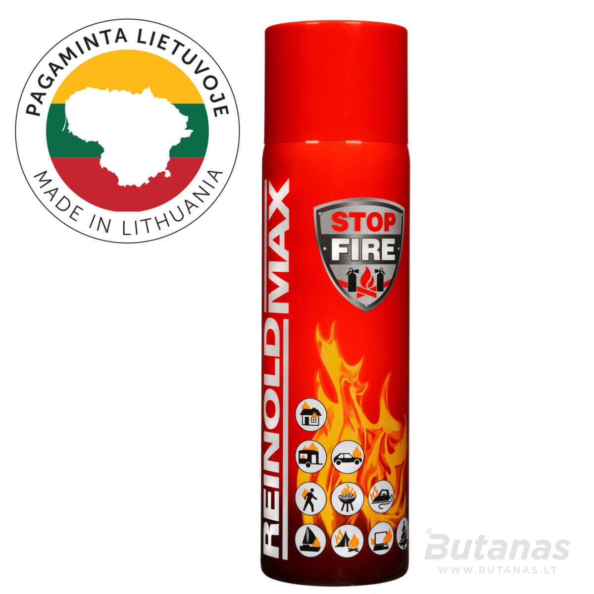 Aerozolinis gesintuvas namams ReinoldMax 500 ml