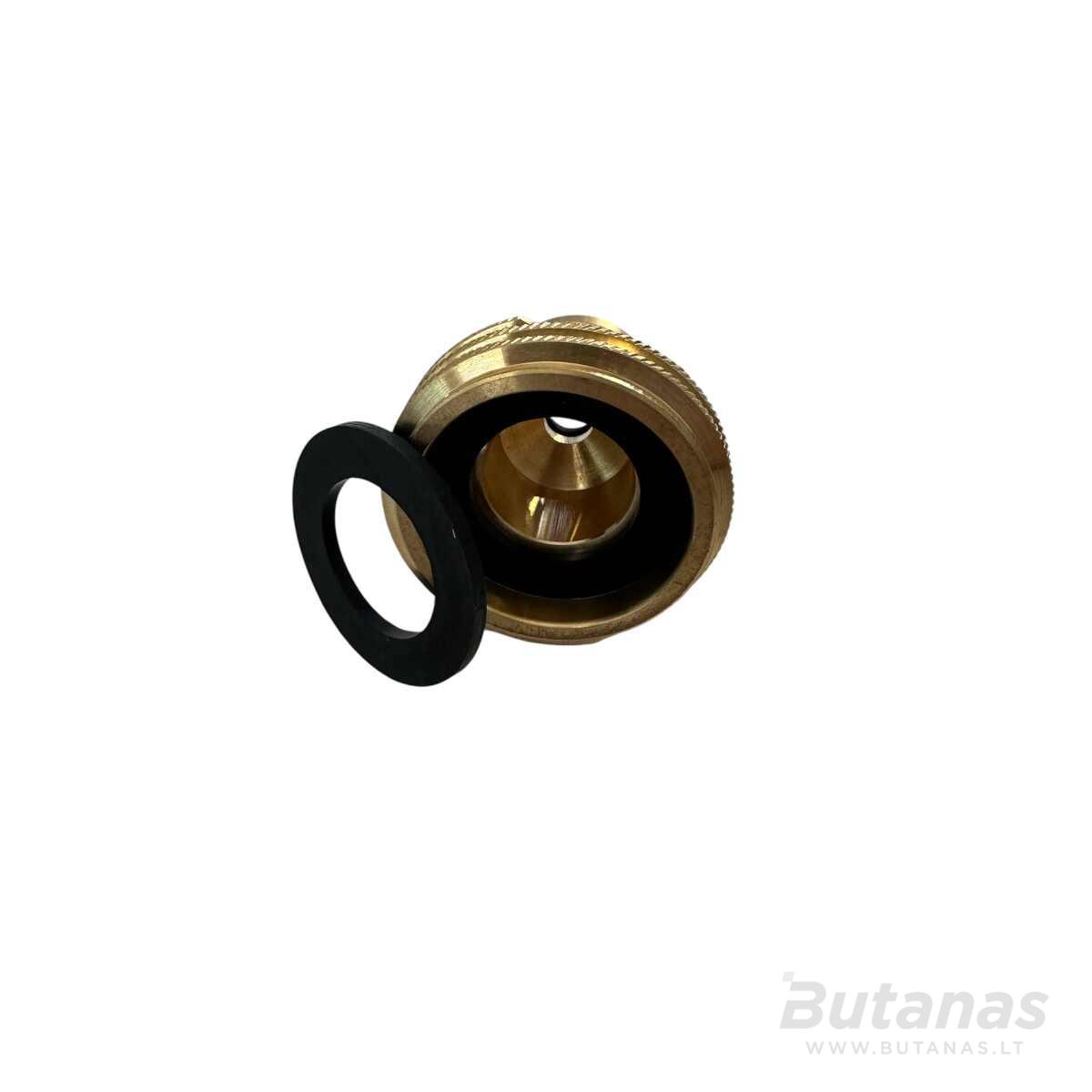 NBR plokščioji tarpinė vokiškam pildymo adapteriui - ACME tipas - 36 x 22 x 2 mm