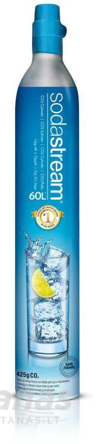 1 SodaStream srieginis CO2 425g (60L) angliarūgštės cilindras