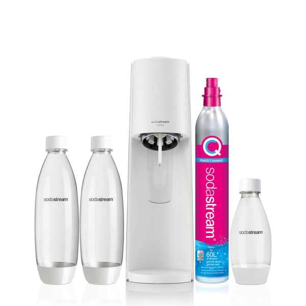 SodaStream DUO gazuoto vandens aparatas – baltas + 2 buteliai