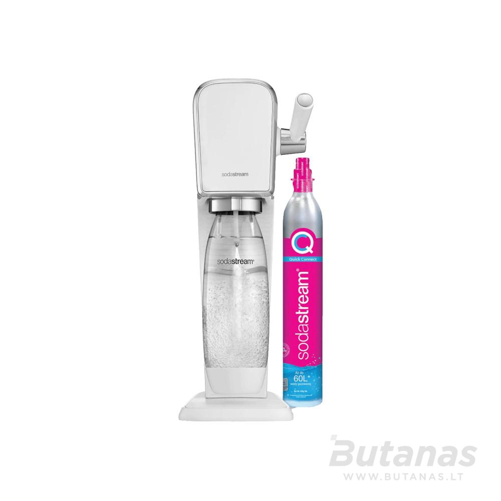 artwhite1png SodaStream ART gazuoto vandens aparatas – baltas