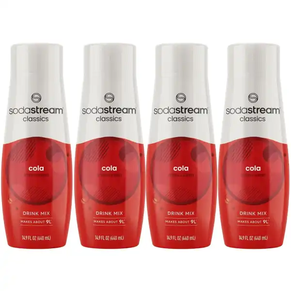 SodaStream Classics Cola sirupas 440ml 4 vnt