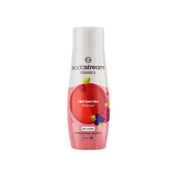SodaStream Classics Red Berries (be cukraus) sirupas 440ml