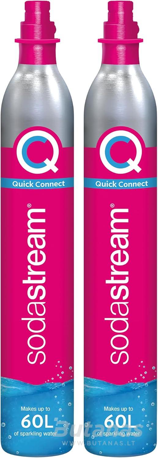 61NTPbnyPeL._AC_SL1500_ 2 vnt. SodaStream Quick Connect CO2 angliarūgštės balionėlis (rožinis)