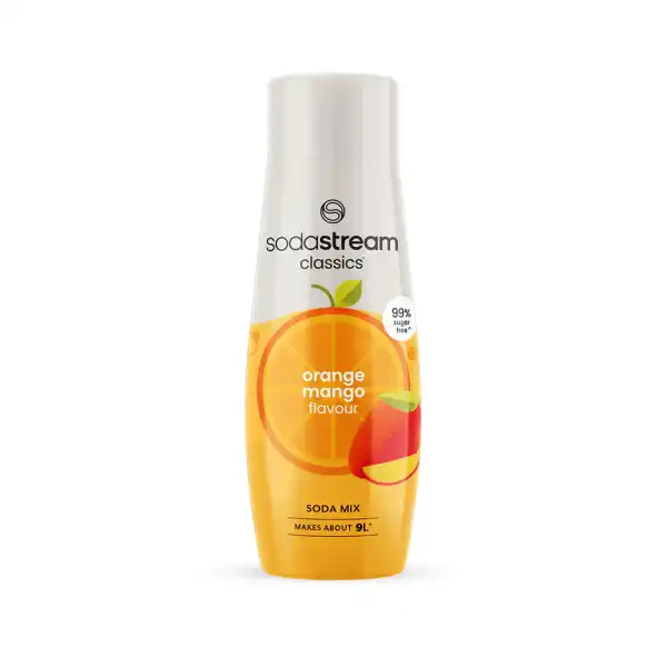 SodaStream Classics Orange & Mango Zero sirupas