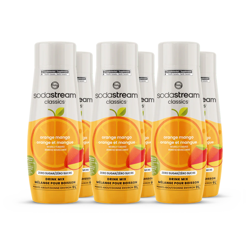 27102025_CA_new-flavors_15780-6pack-orange-mango SodaStream Classics Orange & Mango Zero sirupas x 6 vnt.