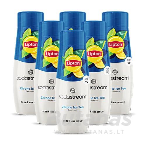 512GWs-oq2L SodaStream Lemon Ice Tea sirupas 440ml x 6 vnt.