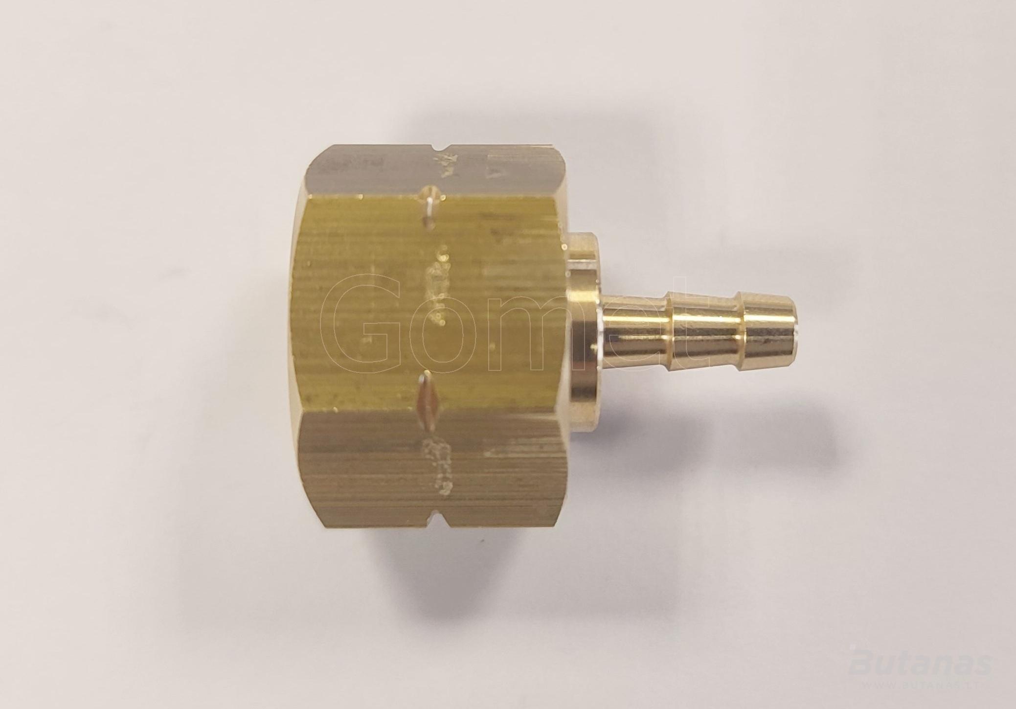 GZ-1789A Jungtis 3/8"(kairė, vidus) 4mm žarnai