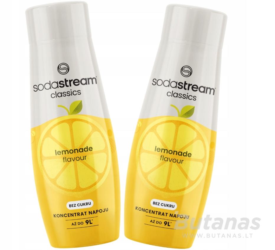soda_stream_lemoniada_sirupas (3) SodaStream Classics Lemonade Zero sirupas x 2 vnt