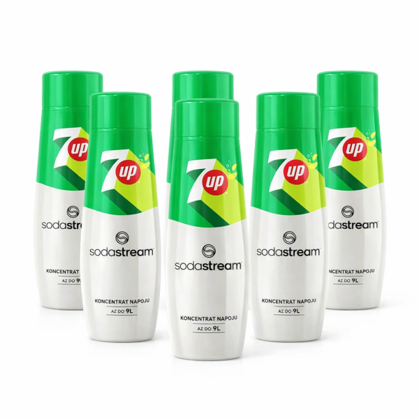 SodaStream 7 Up sirupas 440ml - 6 vnt.